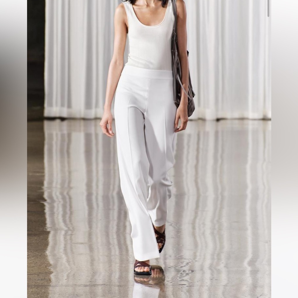 Zara white pants